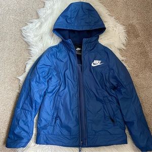 NWOT Nike girls fleece hoodie jacket M